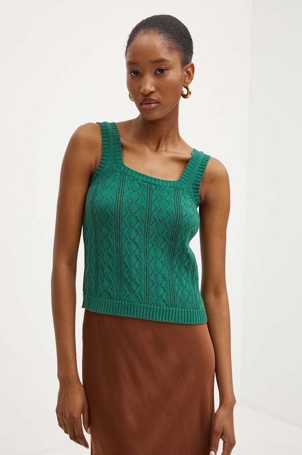 Weekend Max Mara Top Weekend Max Mara ženski, zelena barva, 2425366141600