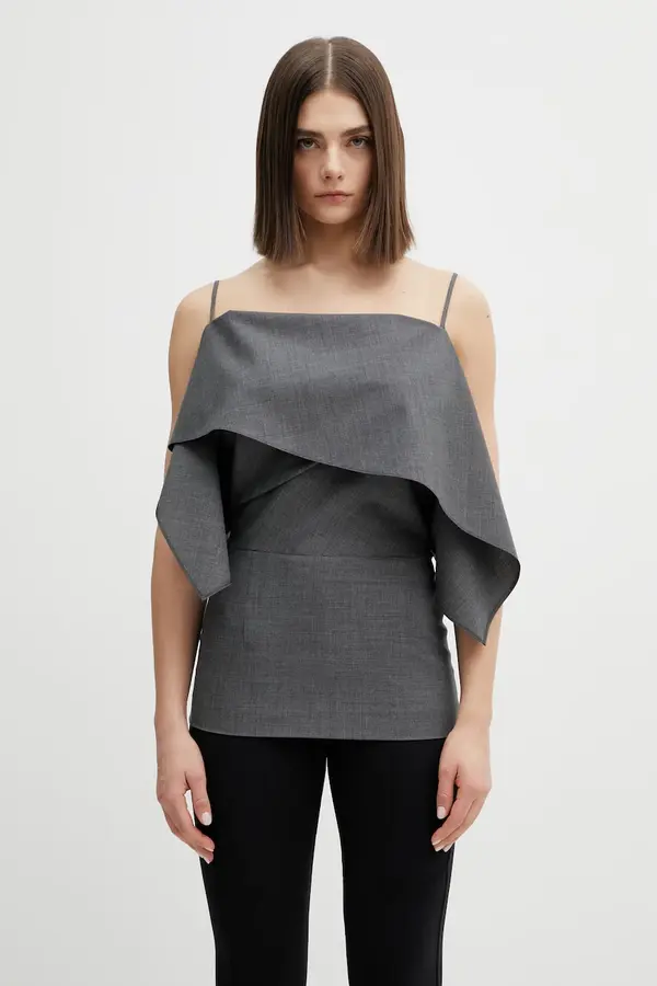 MM6 Maison Margiela Top z dodatkom volne MM6 Maison Margiela