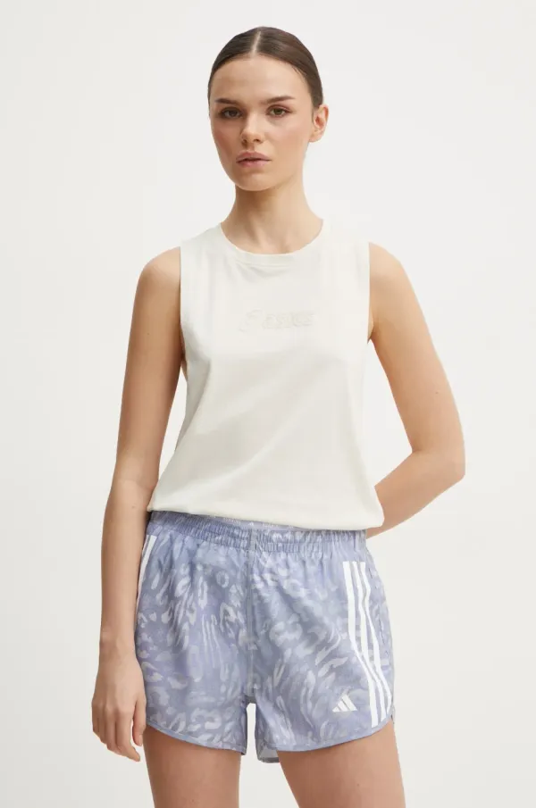 Asics Top za vadbo Asics Logo bež barva, 2032C942