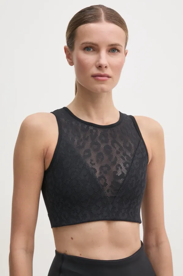 Reebok Top za vadbo Reebok črna barva, 100214344