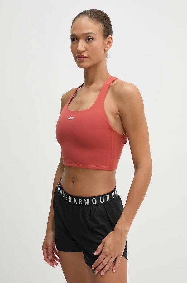 Reebok Top za vadbo Reebok LUX Collection roza barva, 100205822