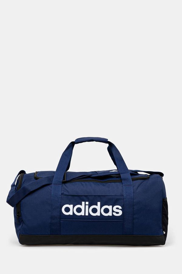 adidas Torba adidas Linear Duffel mornarsko modra barva, IN6116
