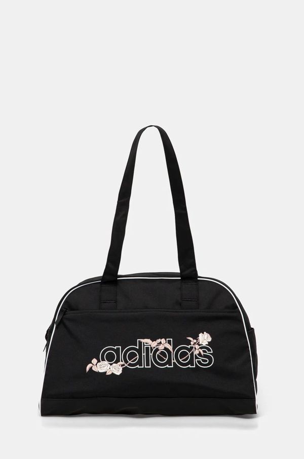adidas Torba adidas W FLOWER B BAG črna barva, JF8560