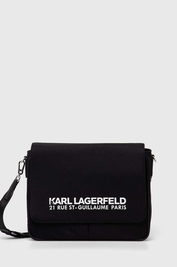 Karl Lagerfeld Torba Karl Lagerfeld črna barva, 245M3004