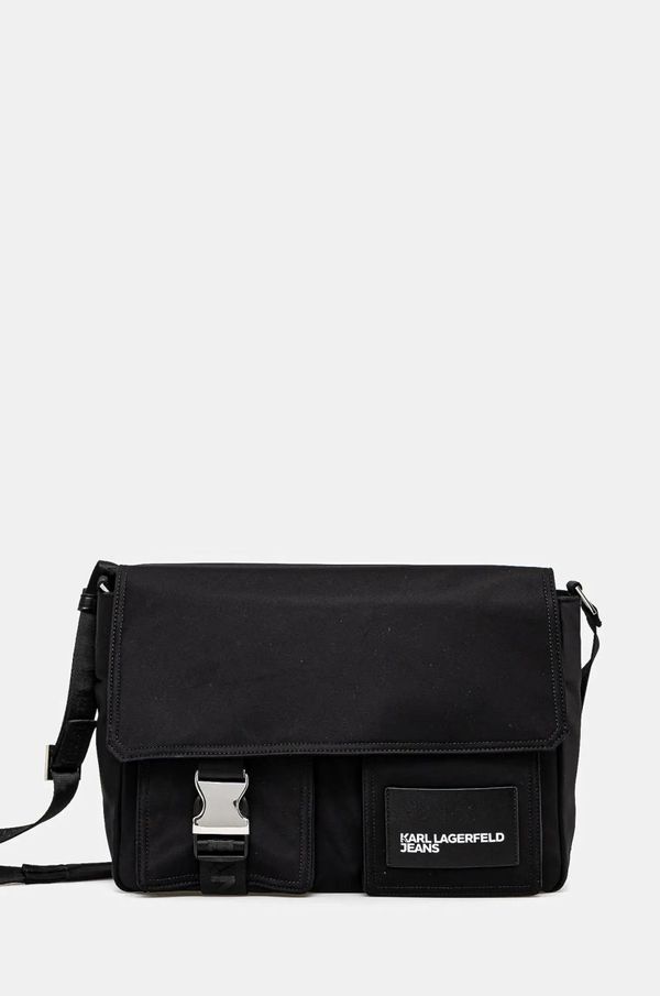 Karl Lagerfeld Jeans Torba Karl Lagerfeld Jeans črna barva, A1M30300