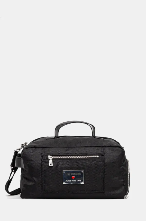 Love Moschino Torba Love Moschino črna barva, JC4202PP1