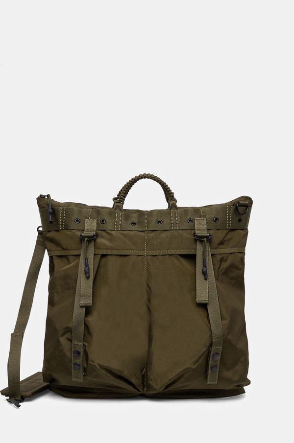 Maharishi Torba Maharishi Maha M.A.L.I.C.E. Day Carry Bag zelena barva, 1112.OLIVE