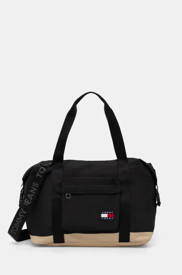 Tommy Jeans Torba Tommy Jeans črna barva, AM0AM13322