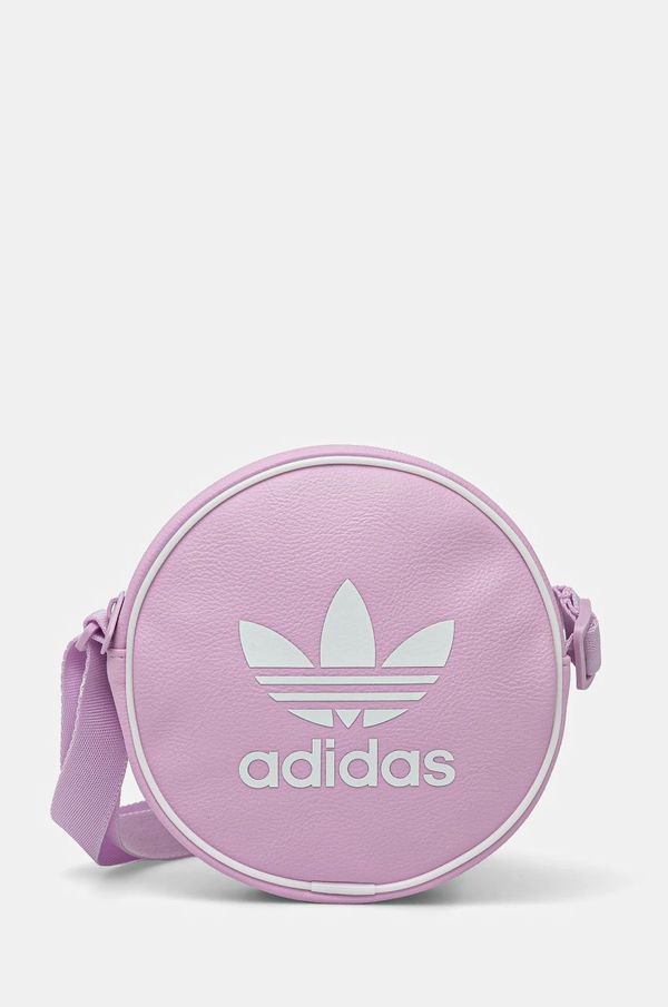 adidas Originals Torbica adidas Originals Adicolor vijolična barva, JI9448