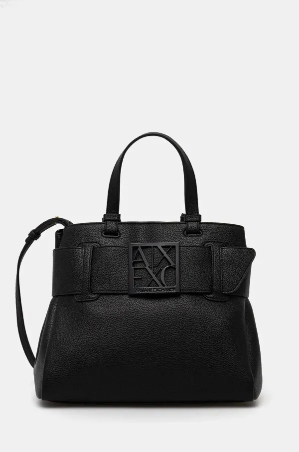Armani Exchange Torbica Armani Exchange črna barva, XW000285 AF11902
