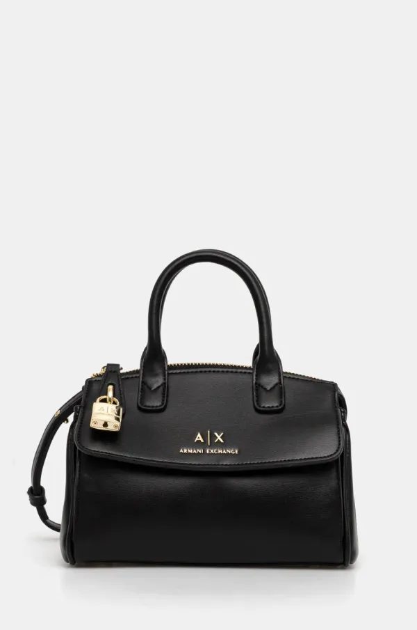 Armani Exchange Torbica Armani Exchange črna barva, XW000395 AF12040