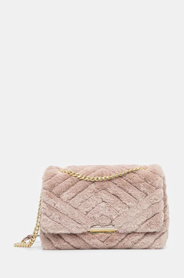 Armani Exchange Torbica Armani Exchange roza barva, 949122 4F708