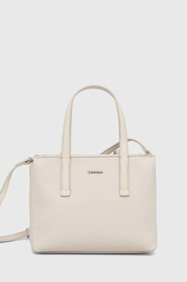 Calvin Klein Torbica Calvin Klein bež barva