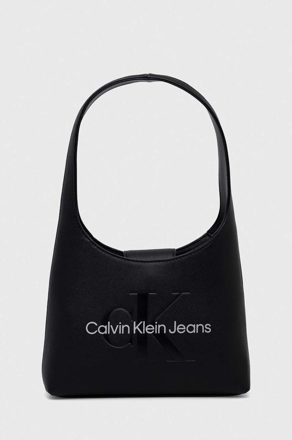 Calvin Klein Jeans Torbica Calvin Klein Jeans črna barva