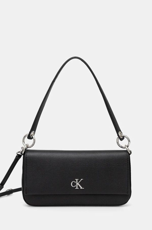 Calvin Klein Jeans Torbica Calvin Klein Jeans črna barva, K60K613048