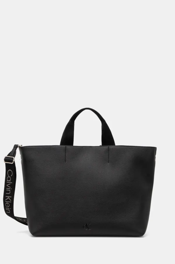 Calvin Klein Jeans Torbica Calvin Klein Jeans črna barva, LV04K3132G