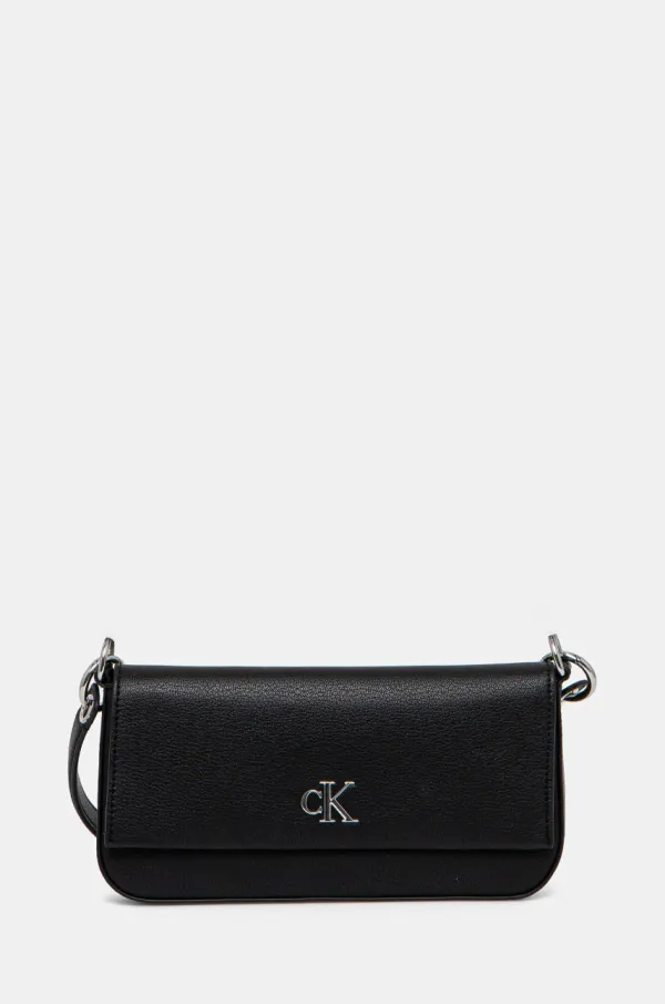 Calvin Klein Jeans Torbica Calvin Klein Jeans črna barva, LV04K3161G
