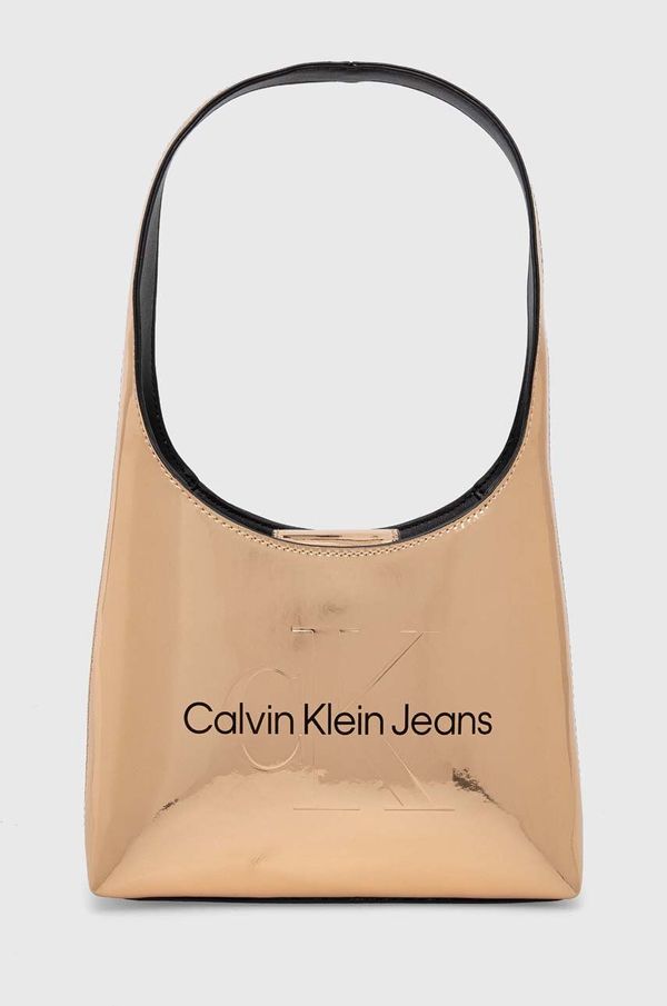 Calvin Klein Jeans Torbica Calvin Klein Jeans oranžna barva