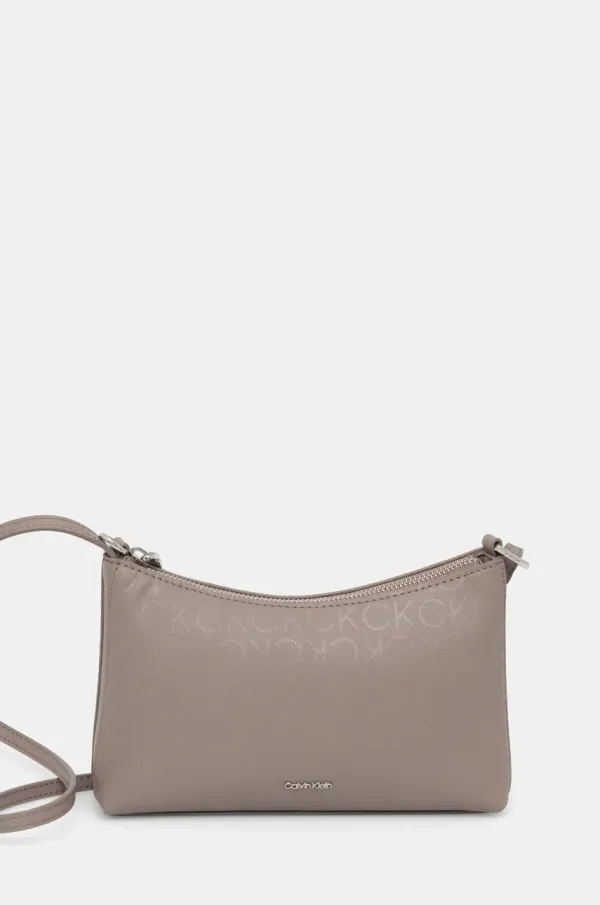 Calvin Klein Torbica Calvin Klein rjava barva, K60K612537