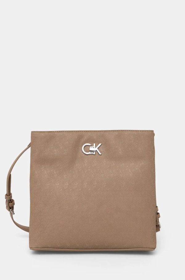 Calvin Klein Torbica Calvin Klein rjava barva, K60K613137