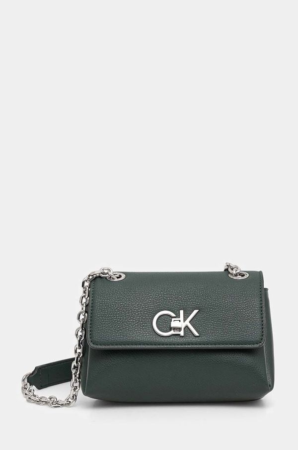 Calvin Klein Torbica Calvin Klein zelena barva, K60K612546