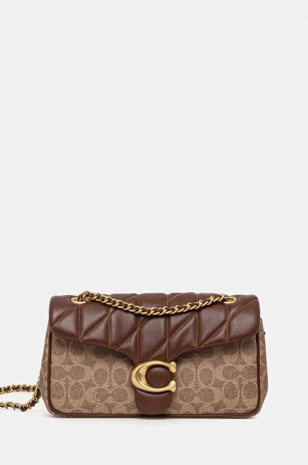 Coach Torbica Coach TABBY rjava barva, CY815