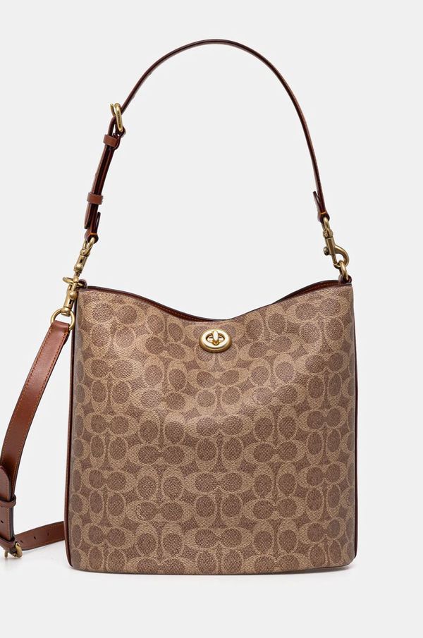 Coach Torbica Coach WILLOW bež barva, CW882