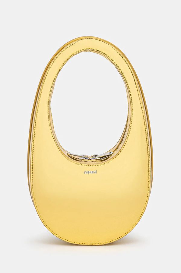 coperni Torbica Coperni Metallic Mini Swipe zlata barva, COPBA01BIS429