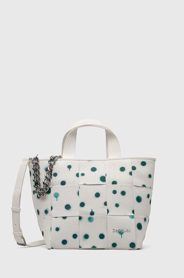 Desigual Torbica Desigual bela barva