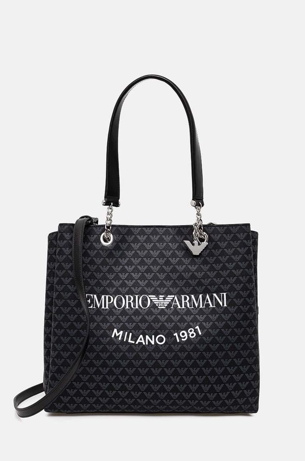 Emporio Armani Torbica Emporio Armani črna barva, Y3D158 YWS0E