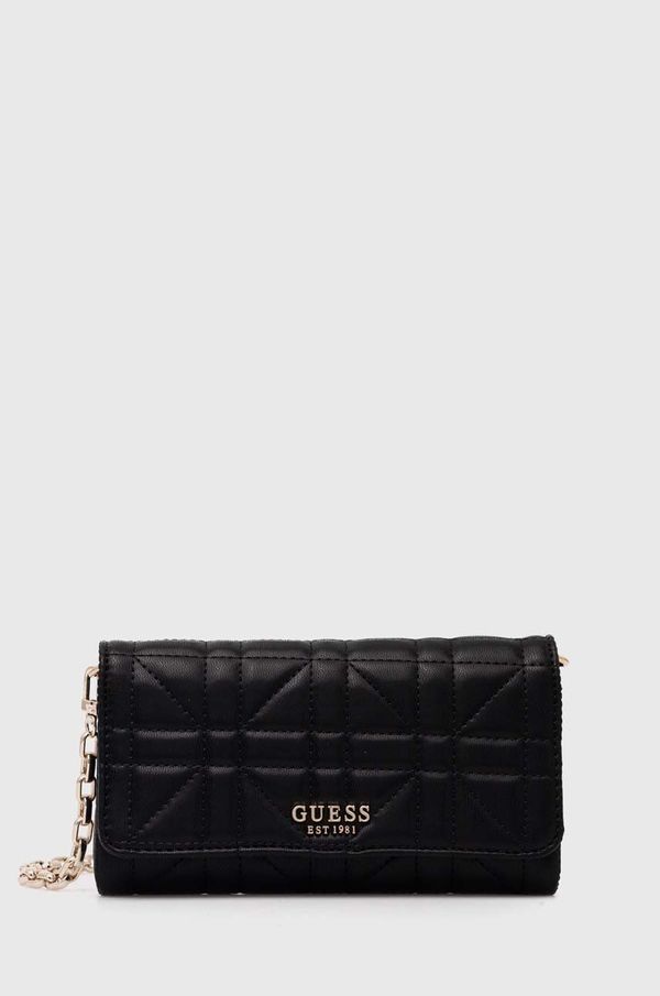 Guess Torbica Guess ASSIA črna barva, HWQG84 99790