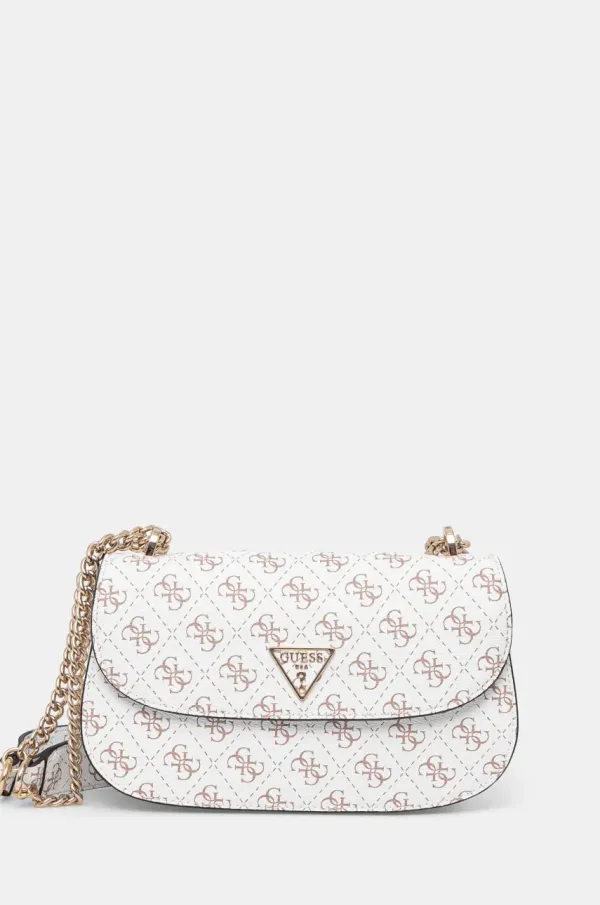 Guess Torbica Guess bela barva, HWEQG9 51021