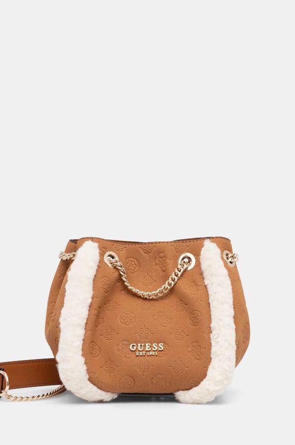 Guess Torbica Guess DAVIKA rjava barva, HWPG94 97040