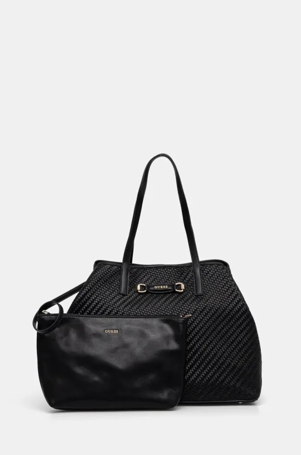 Guess Torbica Guess VIKKY črna barva, HWGW93 18290