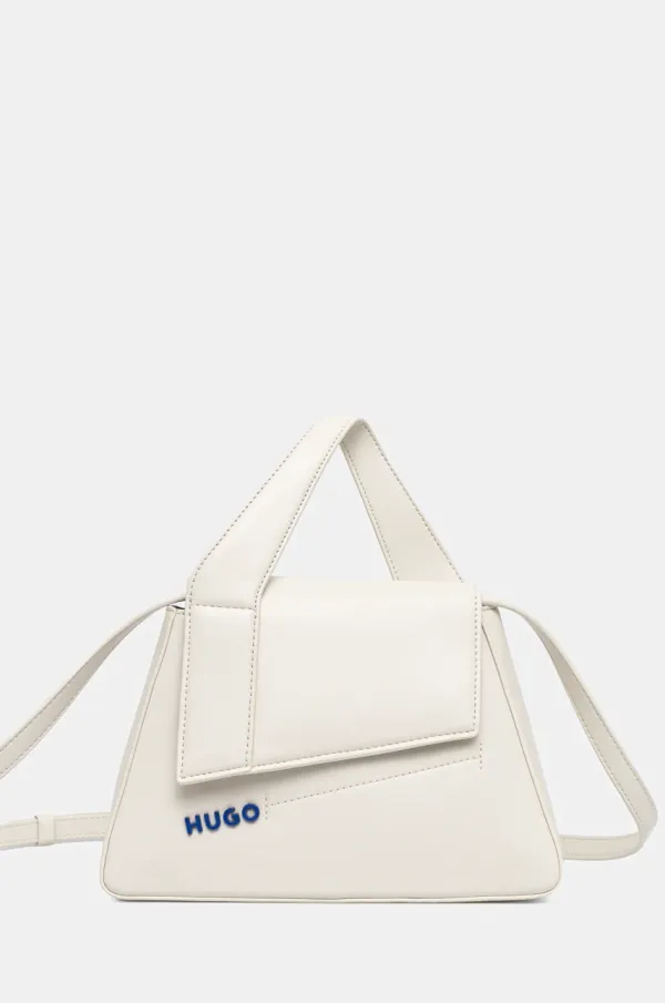 Hugo Blue Torbica Hugo Blue bež barva, 50535827