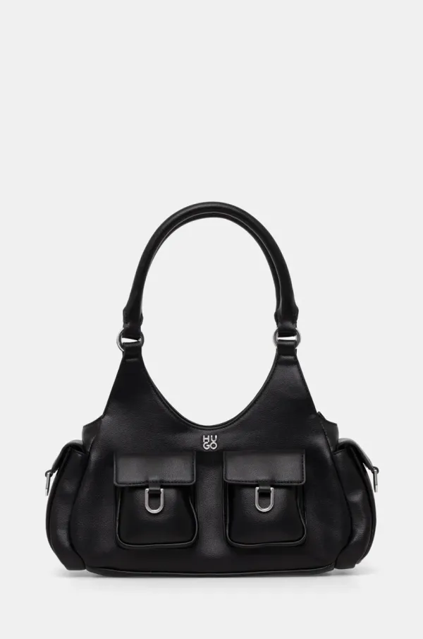 HUGO Torbica HUGO črna barva, 50536067