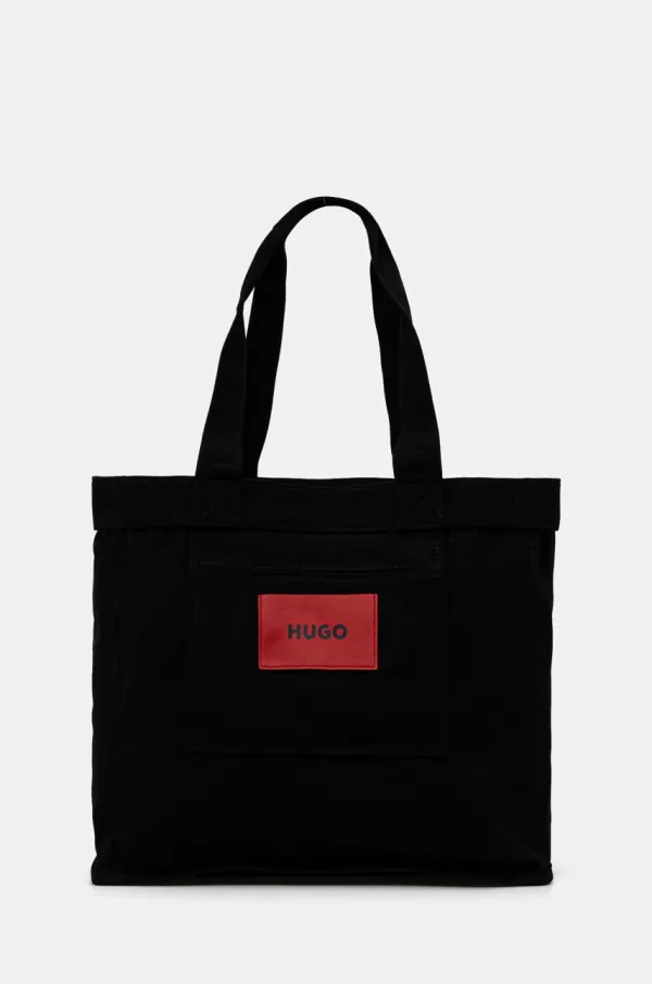HUGO Torbica HUGO črna barva, 50536267