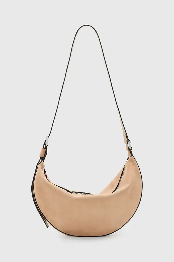 AllSaints Torbica iz semiša AllSaints HALFMOON