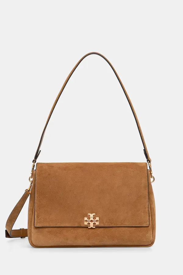 Tory Burch Torbica iz semiša Tory Burch Charlie