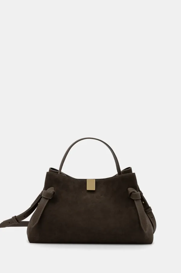 Yuzefi Torbica iz semiša Yuzefi rjava barva, YUZRS25-HB-GZ-S018