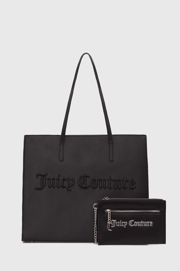 Juicy Couture Torbica Juicy Couture črna barva, BEJQS2535WOA