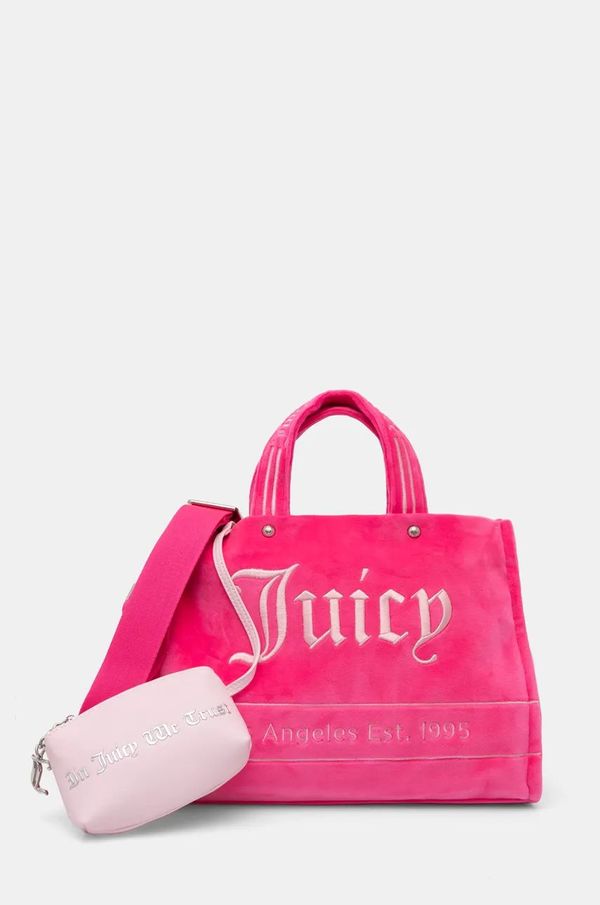 Juicy Couture Torbica Juicy Couture Iris roza barva, BIJIR5317WZC