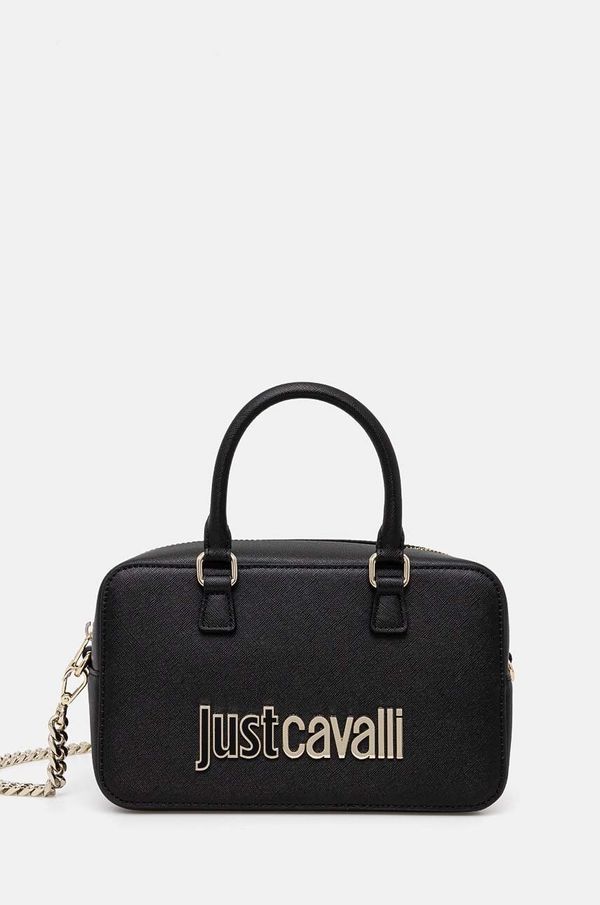 Just Cavalli Torbica Just Cavalli črna barva, 77RA4BB3 ZS766