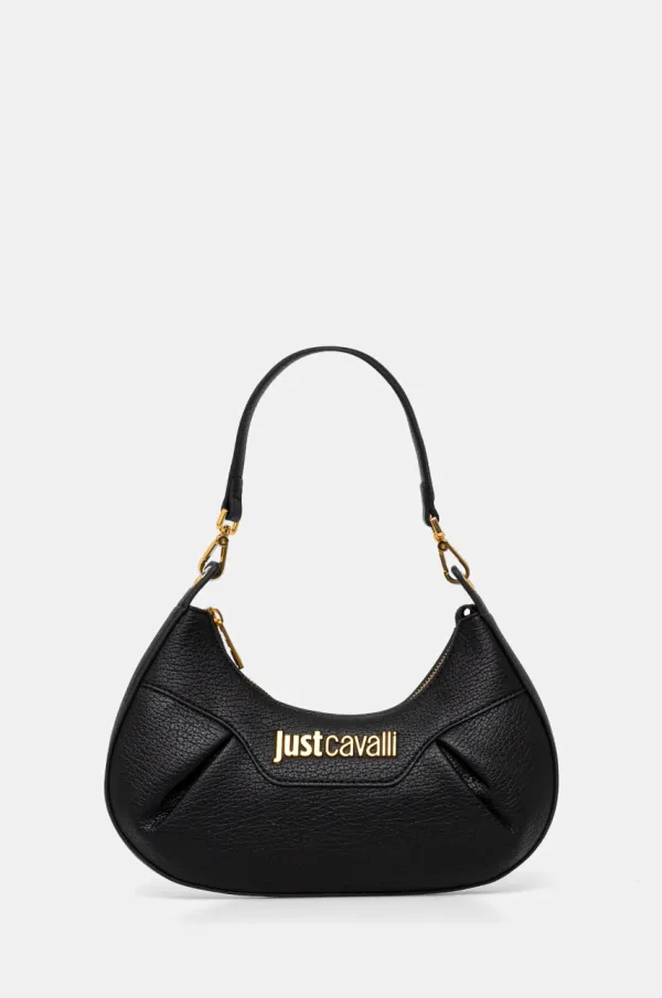 Just Cavalli Torbica Just Cavalli črna barva, 78RA4BD2 ZSB81