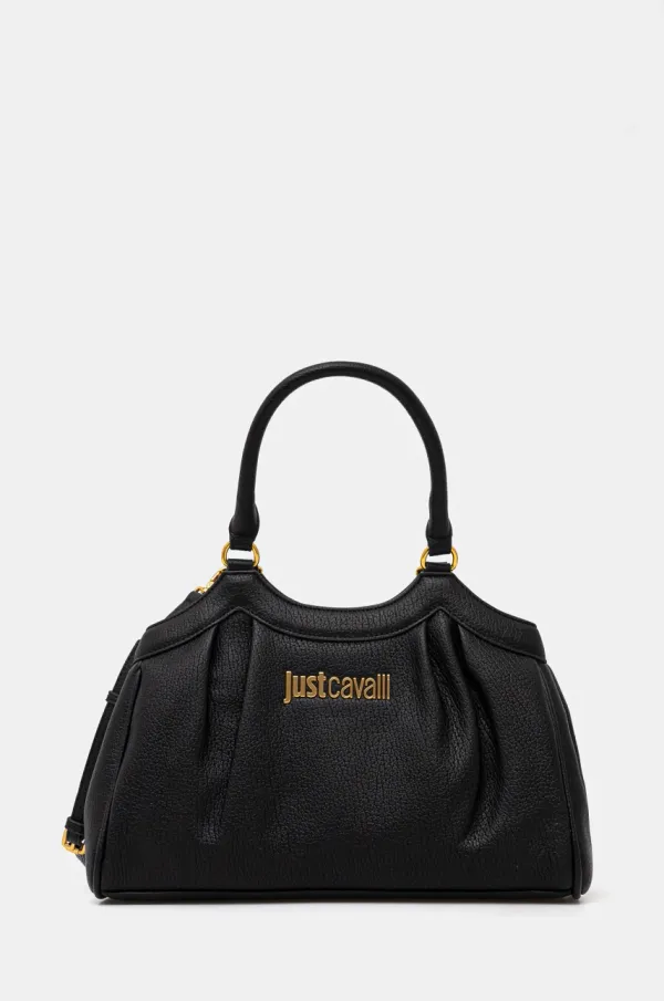 Just Cavalli Torbica Just Cavalli črna barva, 78RA4BD3 ZSB81