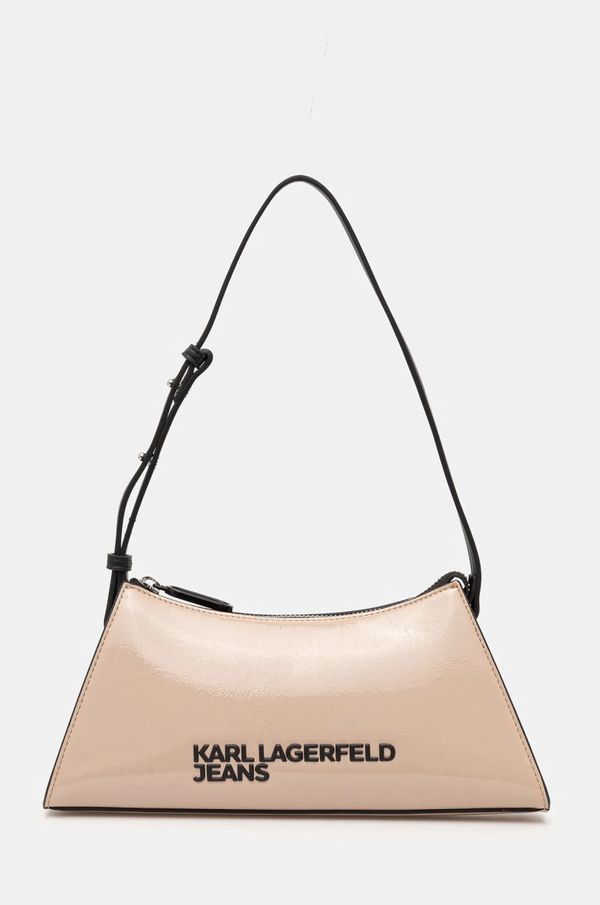 Karl Lagerfeld Jeans Torbica Karl Lagerfeld Jeans bež barva, A1W30338