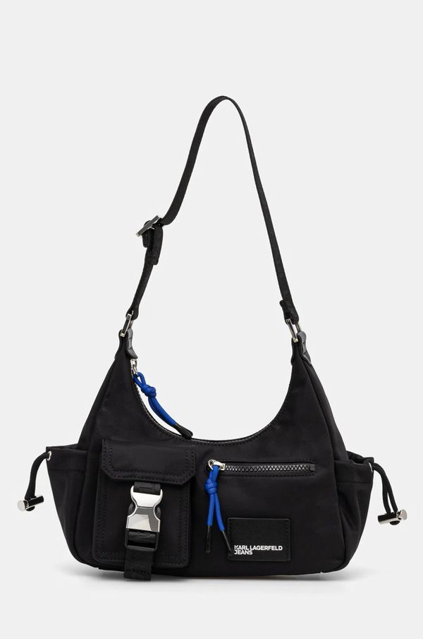 Karl Lagerfeld Jeans Torbica Karl Lagerfeld Jeans črna barva, A1W30268