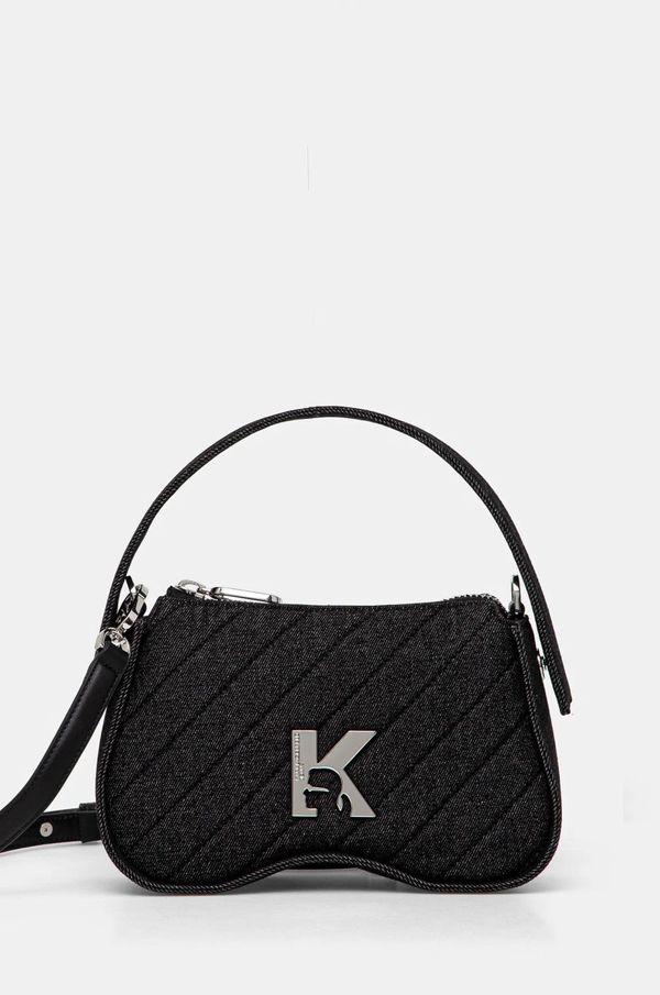 Karl Lagerfeld Jeans Torbica Karl Lagerfeld Jeans črna barva, A1W30278