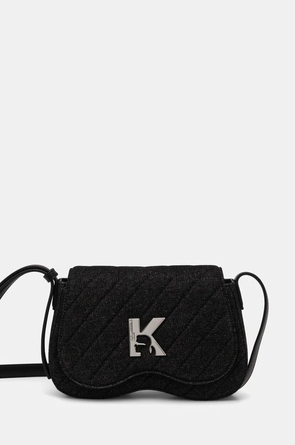Karl Lagerfeld Jeans Torbica Karl Lagerfeld Jeans črna barva, A1W30281