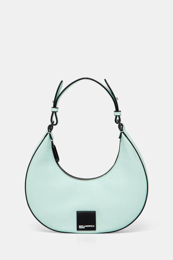 Karl Lagerfeld Jeans Torbica Karl Lagerfeld Jeans turkizna barva, A1W30002